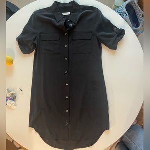 Signature Silk Shirt Dress by Equipment DISCONTINUED